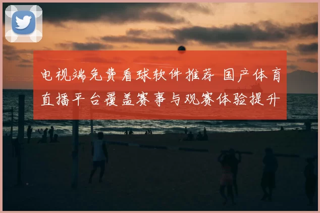 电视端免费看球软件推荐 国产体育直播平台覆盖赛事与观赛体验提升